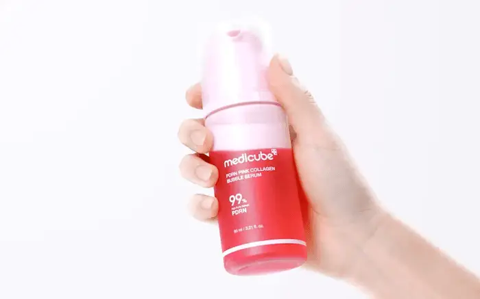 [10초물광/연어PDRN] 메디큐브 PDRN 핑크 콜라겐 버블 세럼 95ml 상세페이지 2